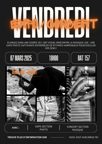 Affiche concert 2025
